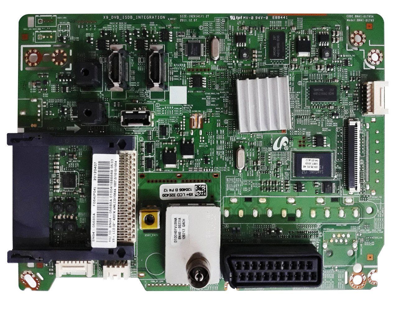 BN41-01795A , BN94-05680A , LCD32'' 420TK ,  LE32E420 ,  LTF320AP13, LTA320AP03-V , MAIN BOARD , SAMSUNG ANAKART