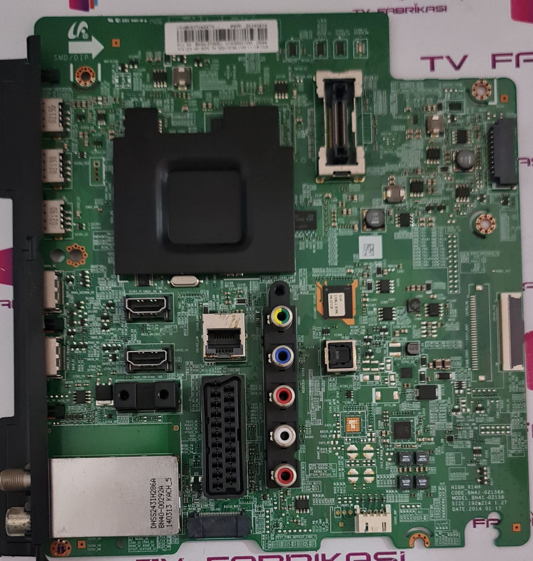 SAMSUNG,UE48H6270ASXTK,BN94-07365U,BN41-02156A,MAİN,BOARD