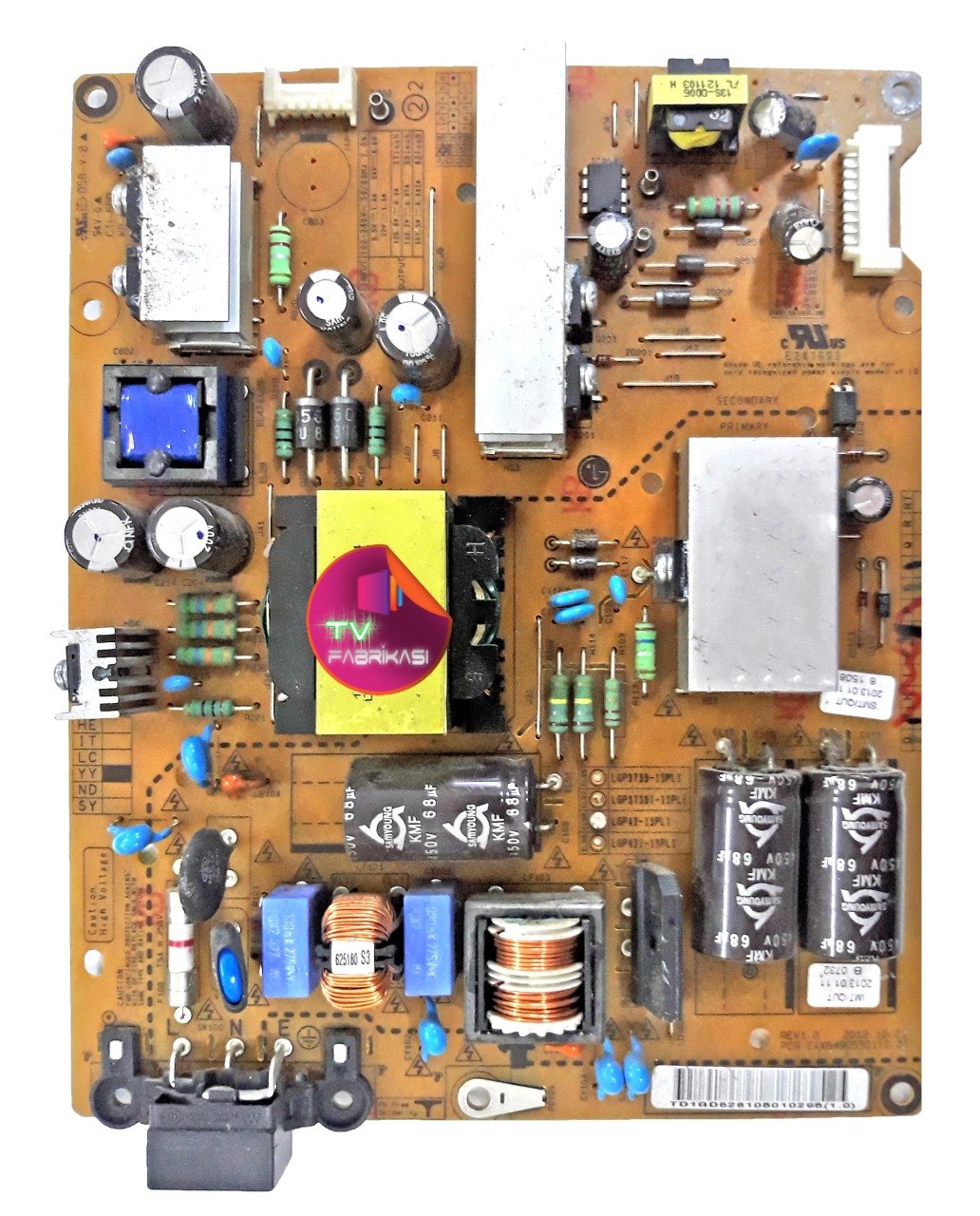 EAX64905301 , 2.0 , REV1.0 , LGP42-13PL1 , POWER BOARD , LG BESLEME