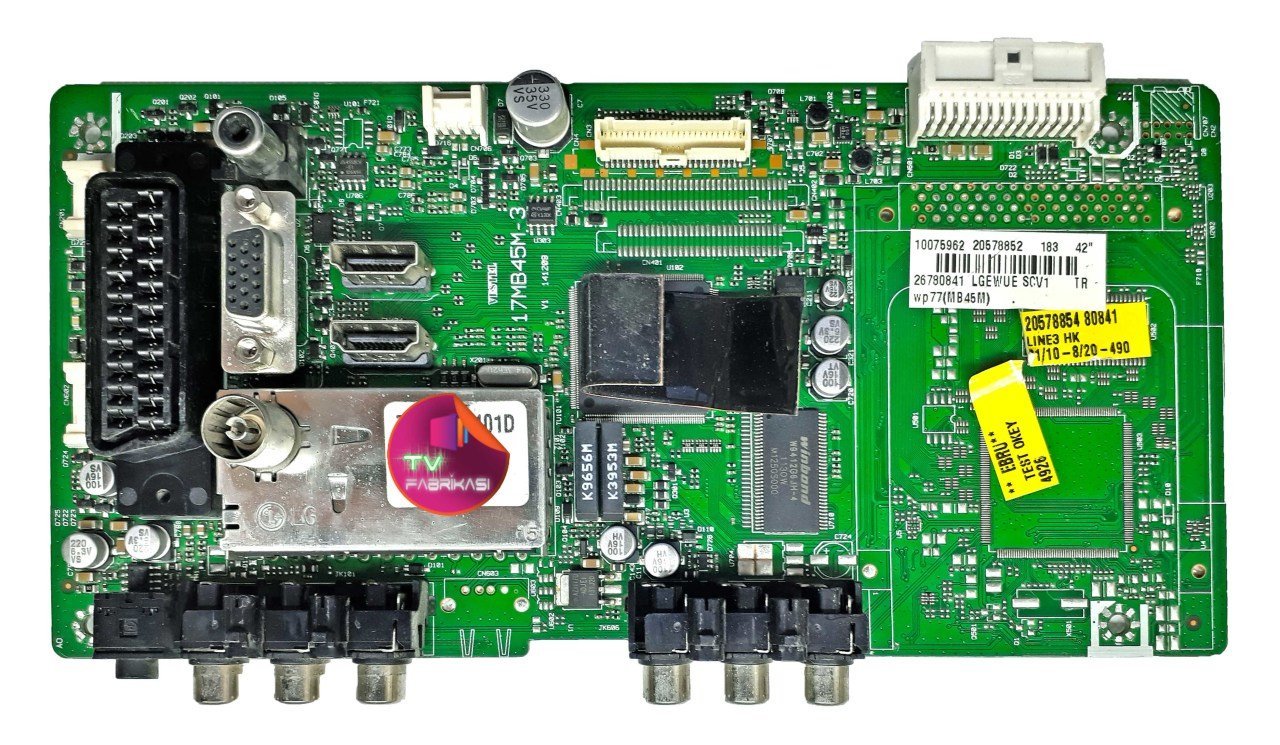 17MB45M-3 , V1 , 141209 , 20578852 , LGEWUESOV1 , VESTEL ANAKART , MAIN BOARD
