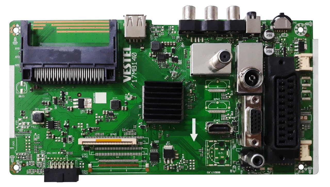 17MB140 , 23440066 , 24'' INCH  DIJ PANEL , 060217_R3 , MAIN BOARD , VESTEL ANAKART