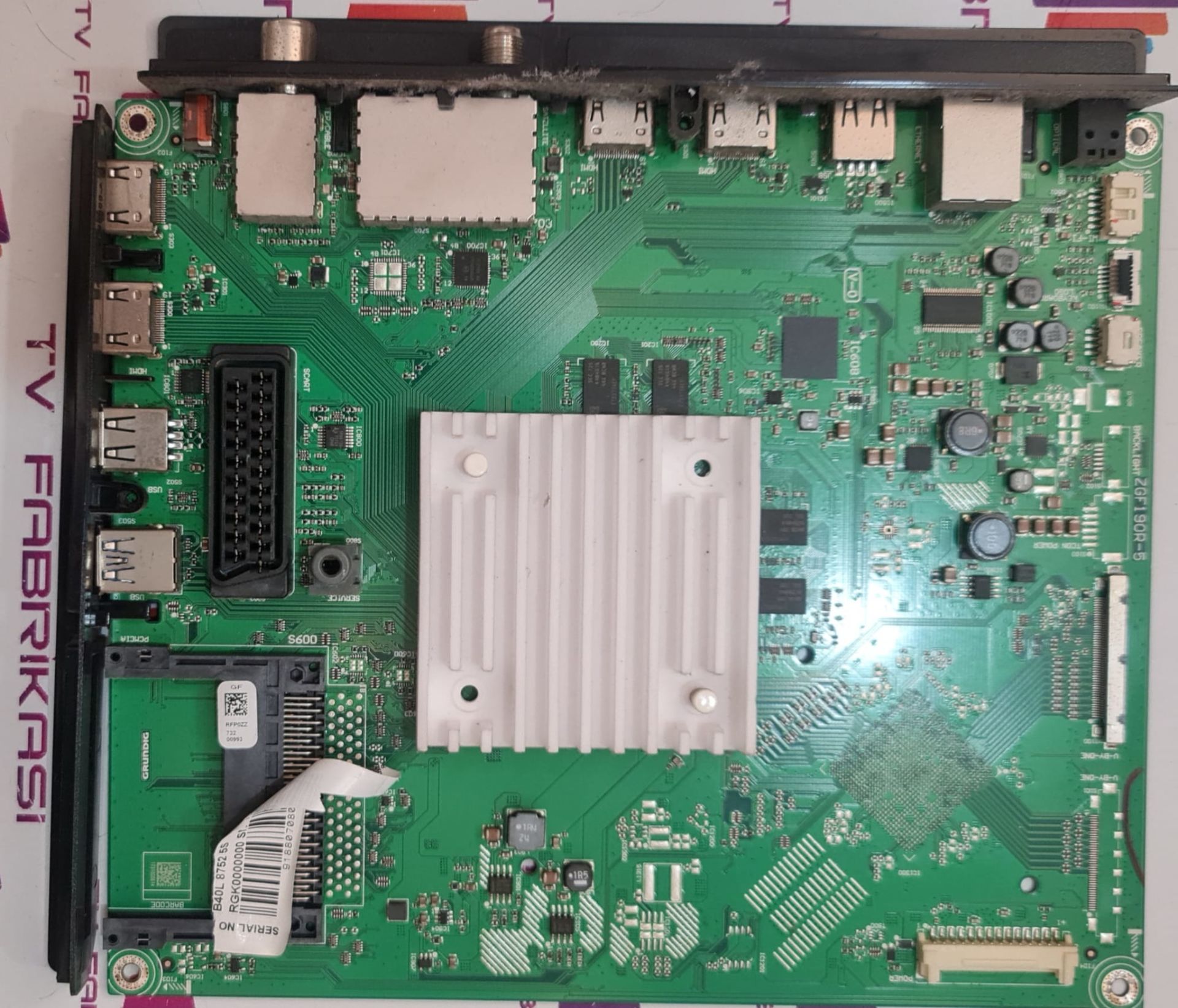 ARÇELİK BEKO,B40L8752 5S,ZGF190R-5,RFP0ZZ,MAİN,BOARD