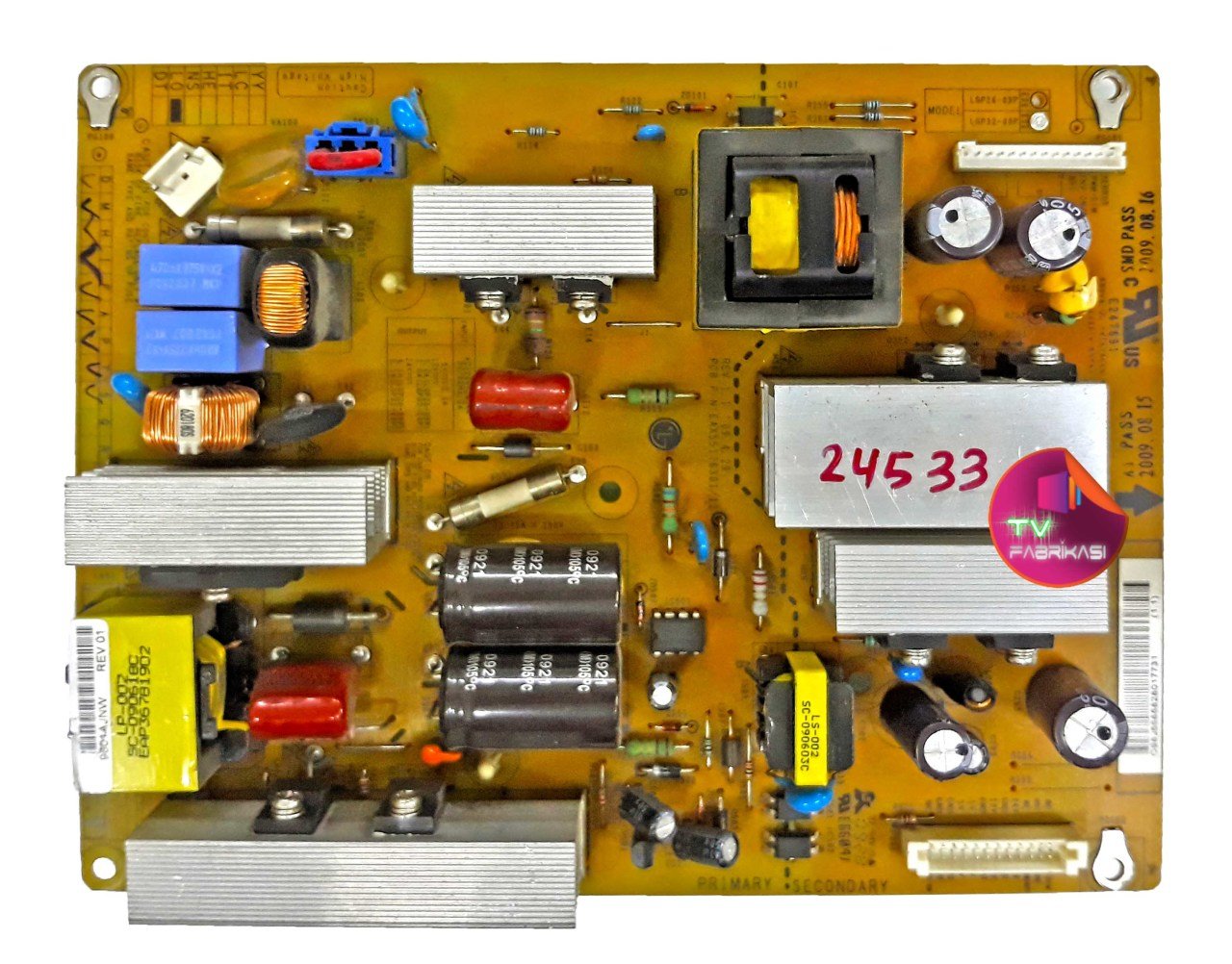 EAX55176301/12 , REV1.1 , LGP32-09P , POWER BOARD , LG BESLEME