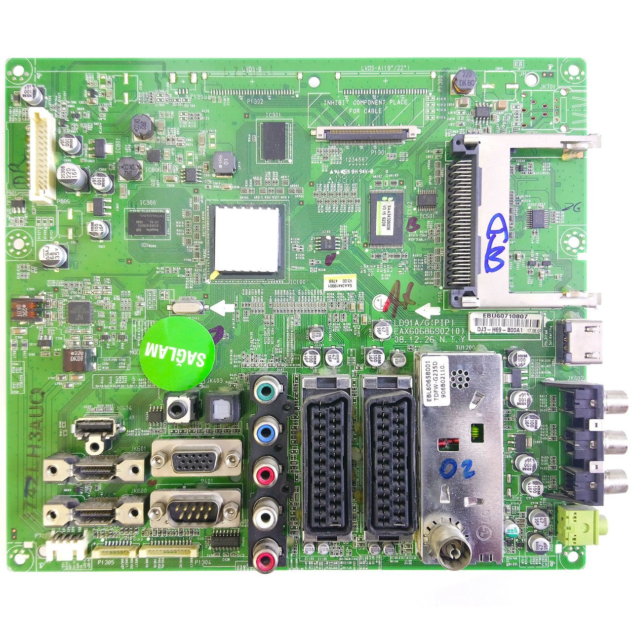 EAX60686902(0) EBU60710807 32LG2100 AUO LG Anakart