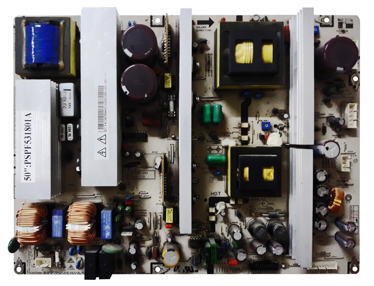 BN44-0000162A , 50'' PSPF531801A ,  PS50Q97HDX , POWER BOARD , SAMSUNG BESLEME