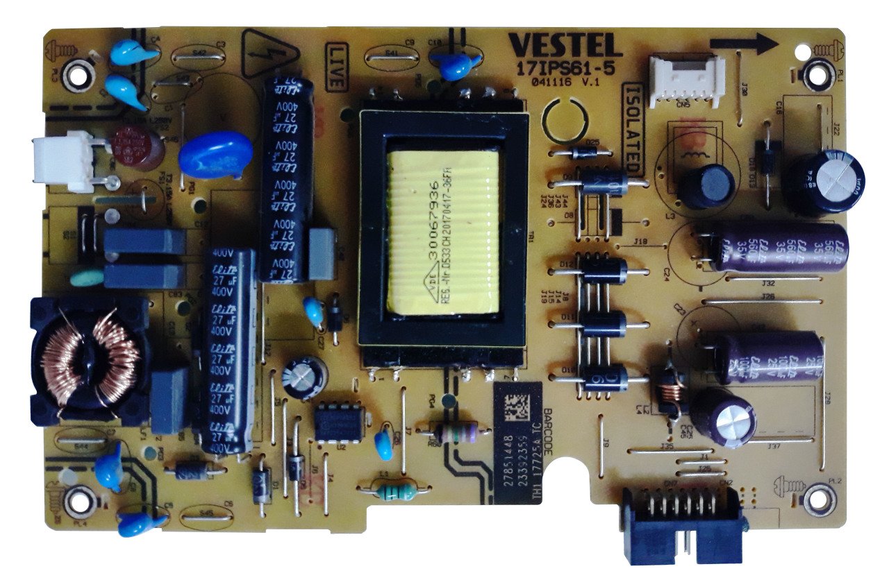 17IPS61-5, 23392359, VESTEL 24HD5500 , VES236WNVC-2D , POWER BOARD , VESTEL BESLEME