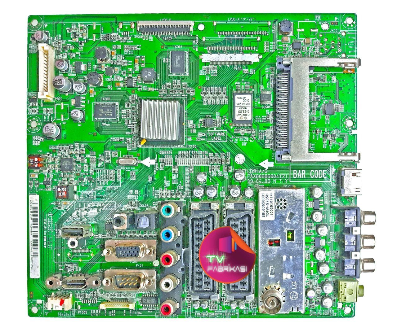 EAX60686904(2) , EBU60713501 , 32LH20SHP , MAIN BOARD , LG ANAKART