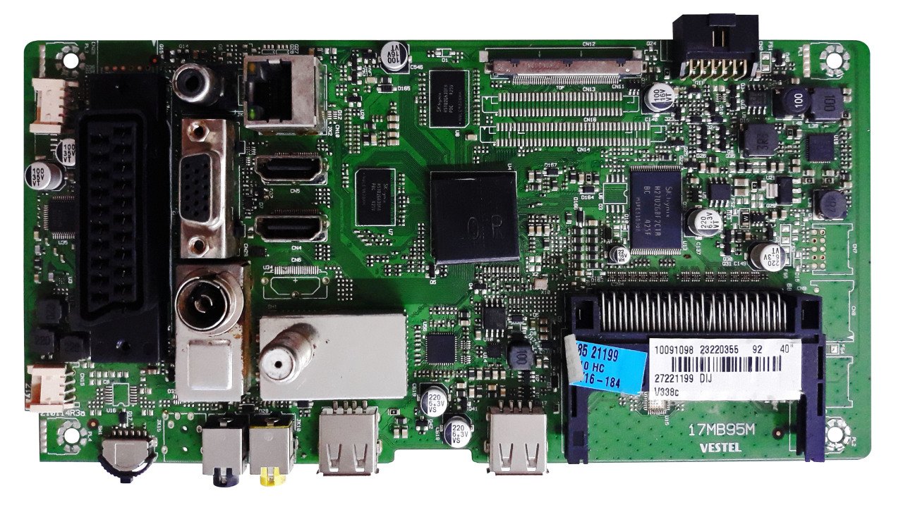 17MB95M , 23220355 , 23219785 , 40'' INCH DIJ PANEL , 210114R3A , MAIN BOARD , VESTEL ANAKART