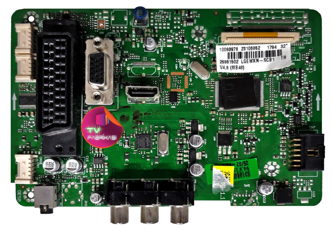 17MB48-1.1 , 23106852 , 10083769 , PANEL , 32'' INC , MAIN BOARD , VESTEL ANAKART