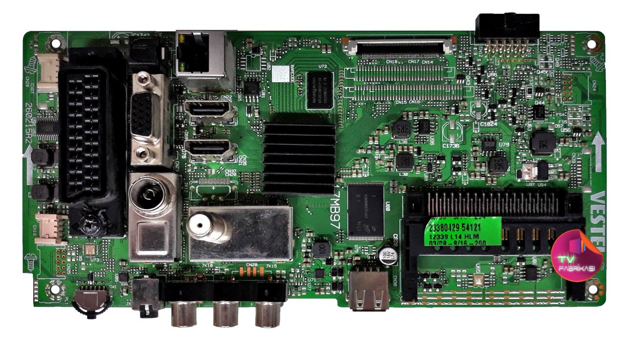 17MB97 , 260215R2 , 23380429 , MAIN BOARD , VESTEL ANAKART
