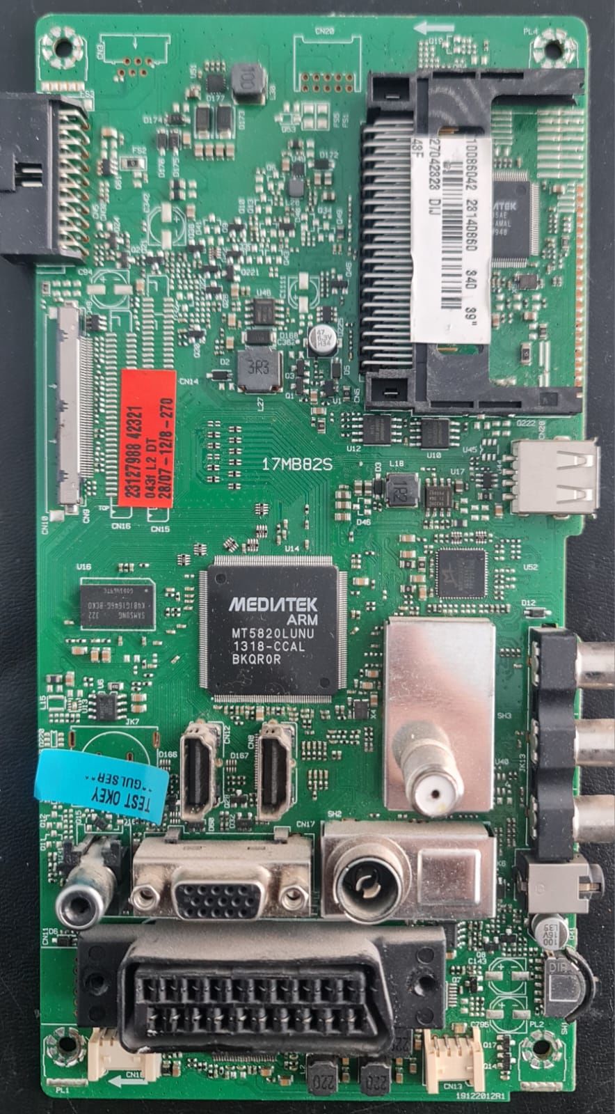 VESTEL,SEG 39182,23140860,10086042,27042323,MAİN,BOARD