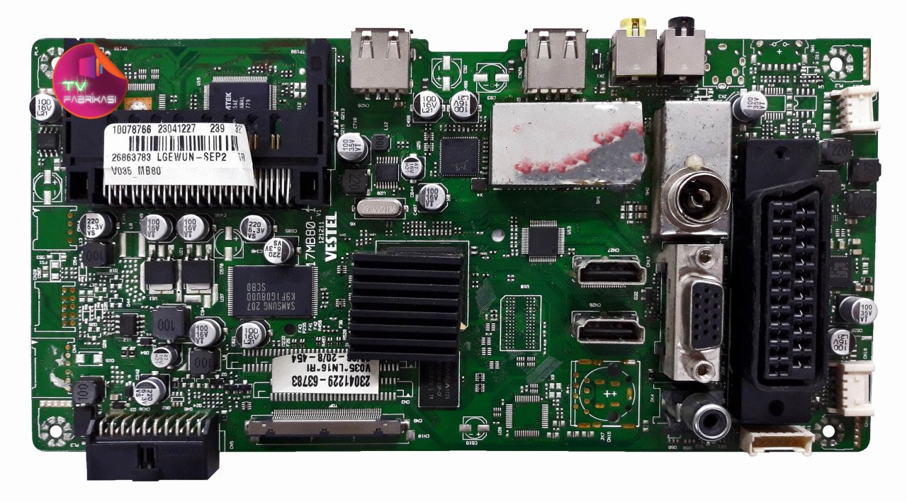 17MB80-1 , 121211 , 23041227 , 32'' , MAIN BOARD , VESTEL ANAKART