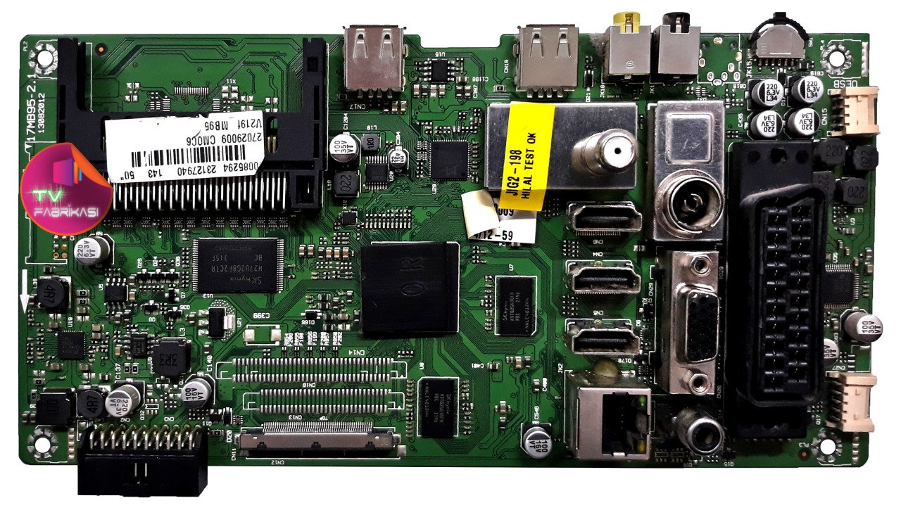 17MB95-2.1 , 23127940 , 50'' , 13082012 , MAIN BOARD , VESTEL ANAKART