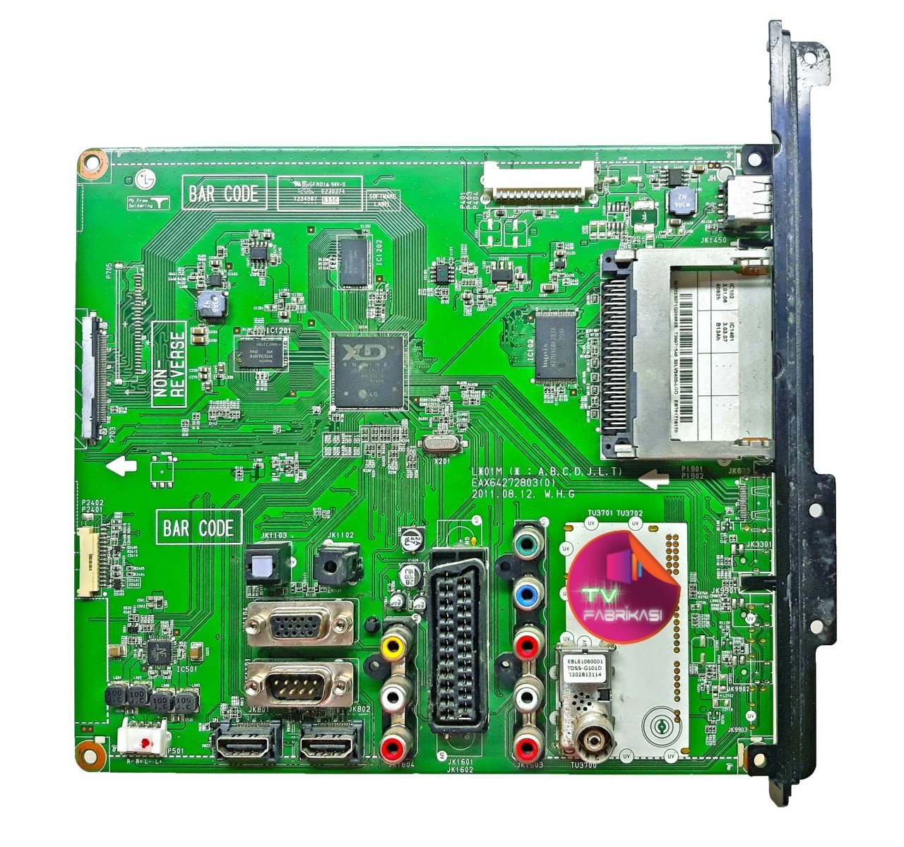 EAX64272803(0) , EBT61718170 , 32LV3400-LGD , MAIN BOARD , LG ANAKART