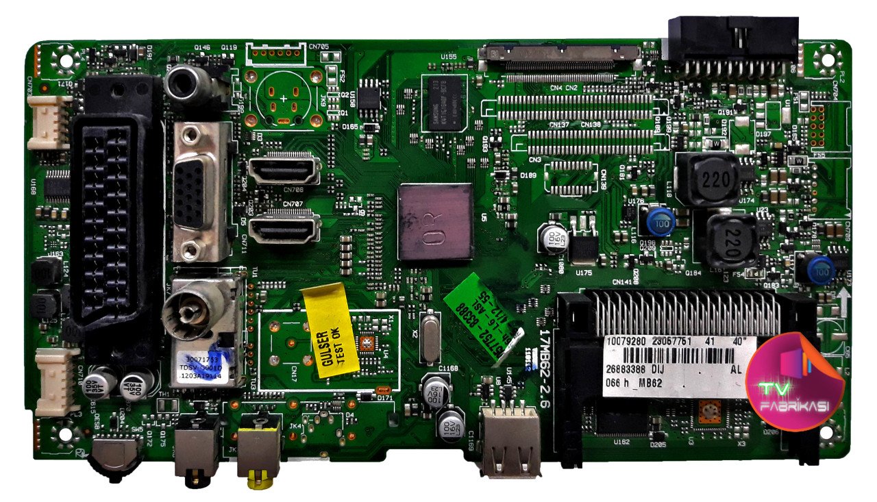 17MB62-2.6 , 23057751 , 40 '' , 110112 , MAIN BOARD ,  VESTEL ANAKART
