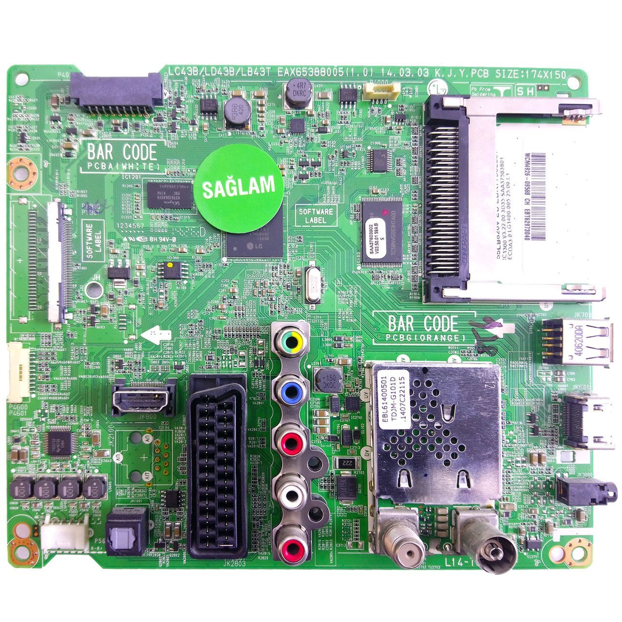 EAX65388006(1.0) EBT62973086 EBR77562867 42LB620V LGD LG Anakart