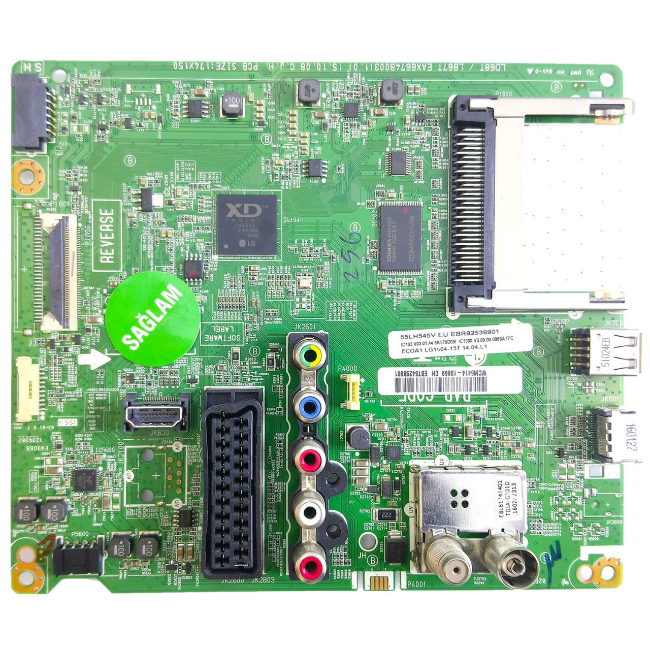 EAX66748003(1.0) EBT64298601 EBR82539901 55LH545V EU LG Anakart