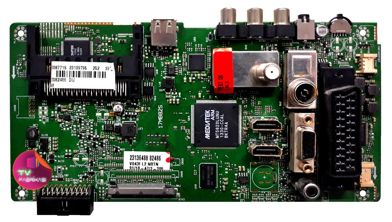17MB82S , 23139795 , 39'' , 19122012R1 , MAIN BOARD , VESTEL ANAKART
