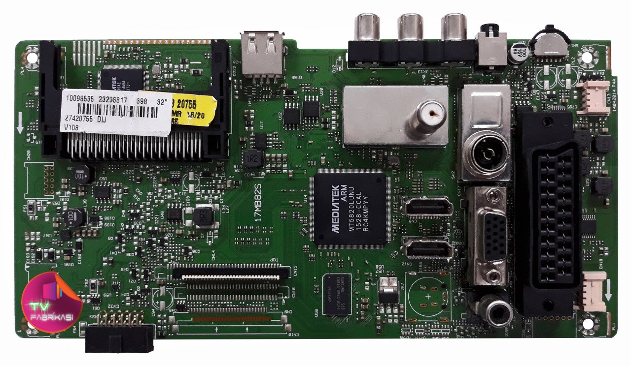 17MB82S , 14042014R4A , 23296817 ,MAIN BOARD , VESTEL ANAKART