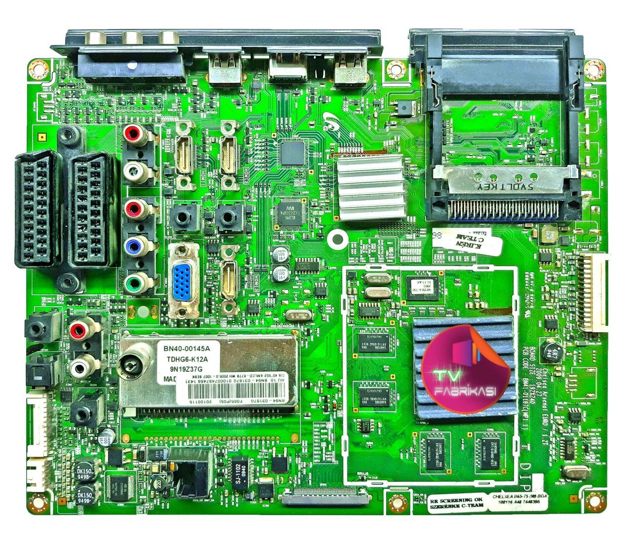 BN94-03167G , BN41-01167C(MP1.1) , 40''652 AMLCD-677B , MAIN BOARD , SAMSUNG ANAKART