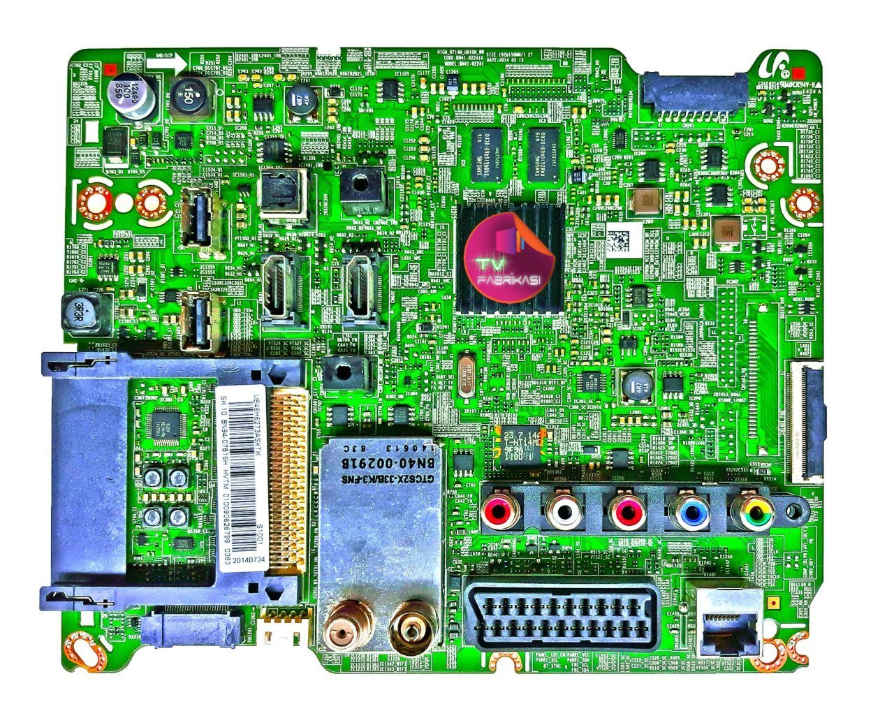BN41-02241A , BN94-07816H , UE46H6273ASXTK , MAIN BOARD , SAMSUNG ANAKART