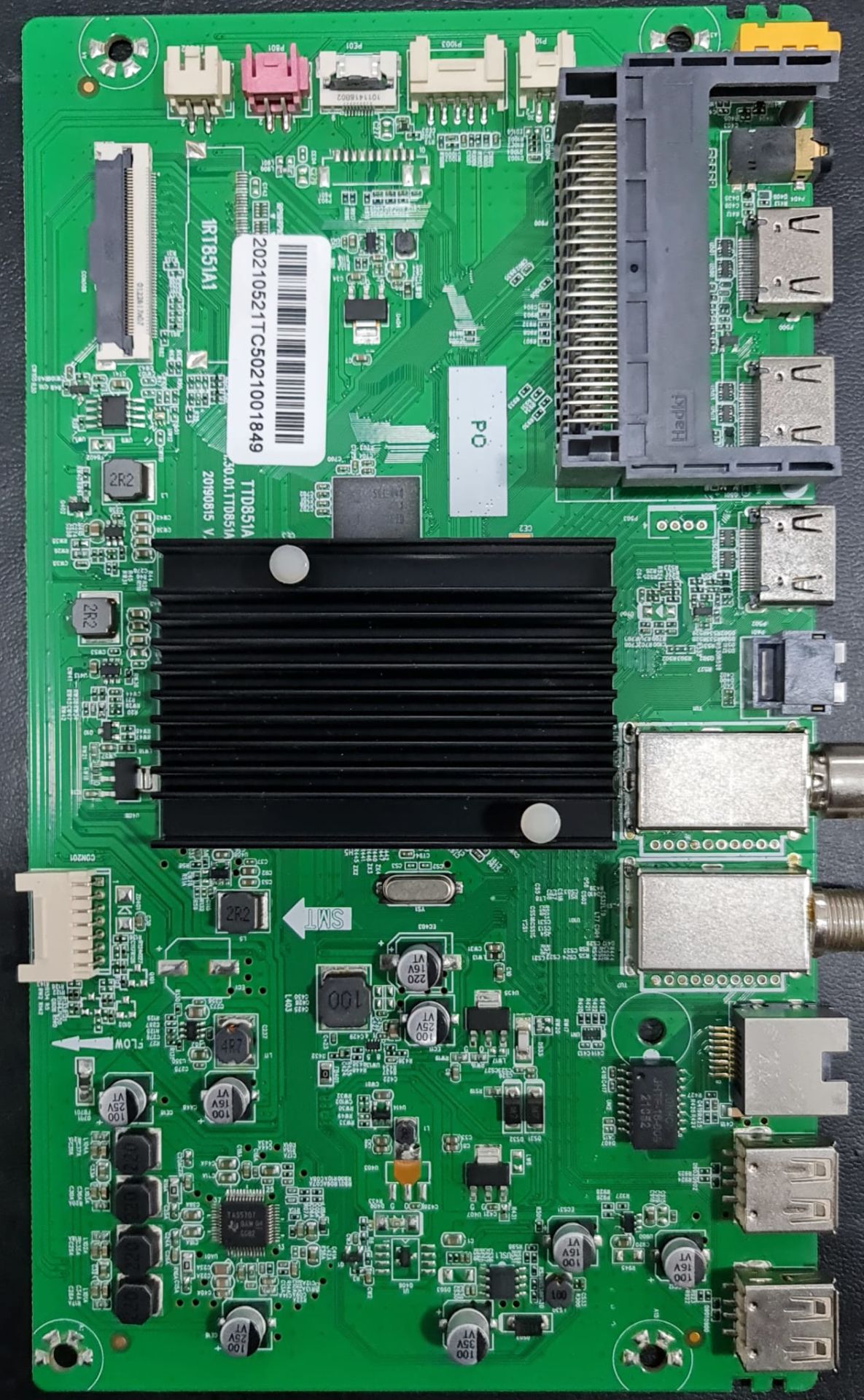 BOTECH,BSA50-A8000,TTD851A1,1RT851A1,20210521TC5021001849,MAİN,BOARD