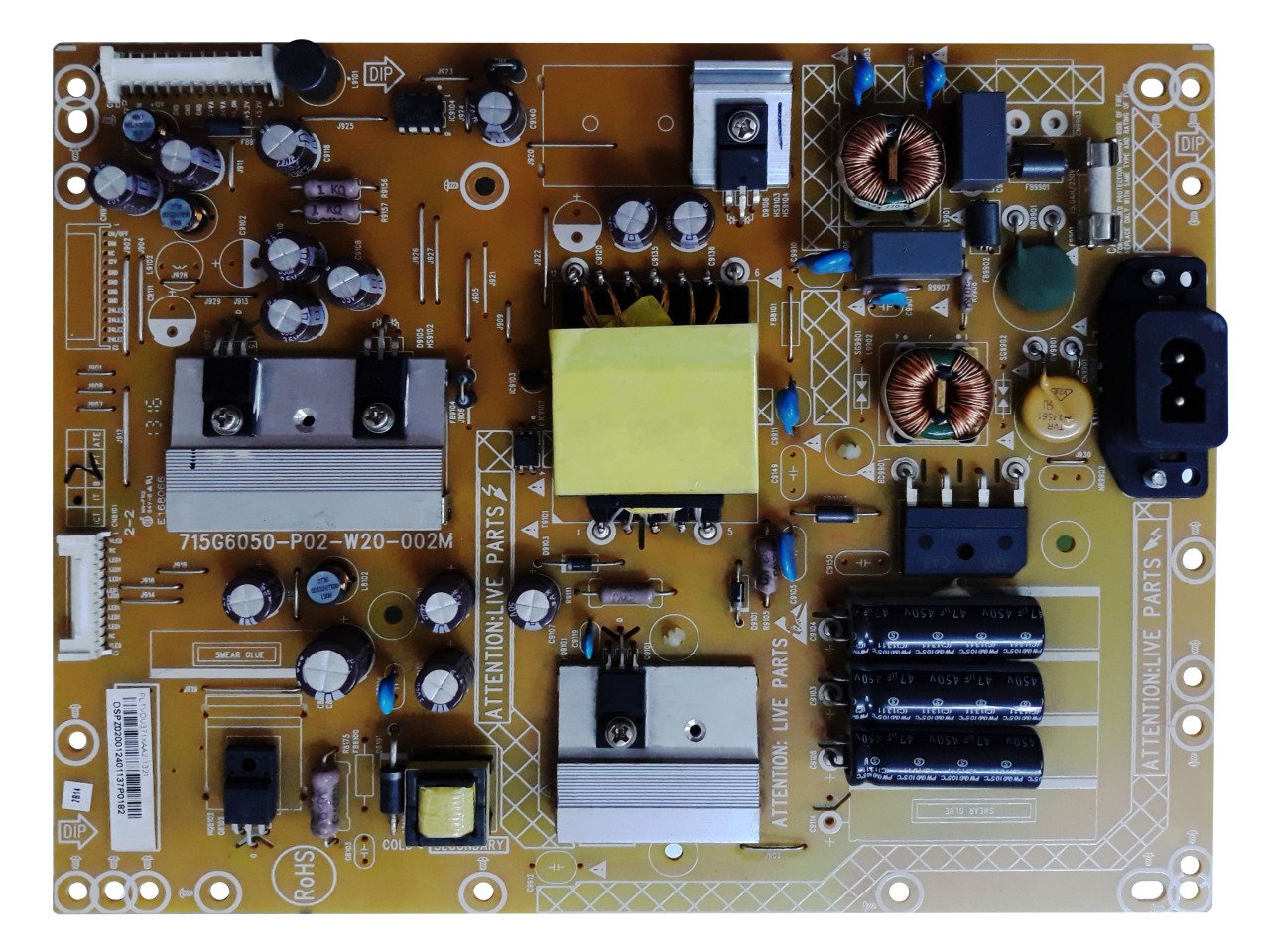 715G6050-P02-W20-002M , PHILIPS 39PFL3108 , PLTVDU371XAA2 , TPT390J1-HJ1L02 , POWER BOARD , PHILIPS BESLEME