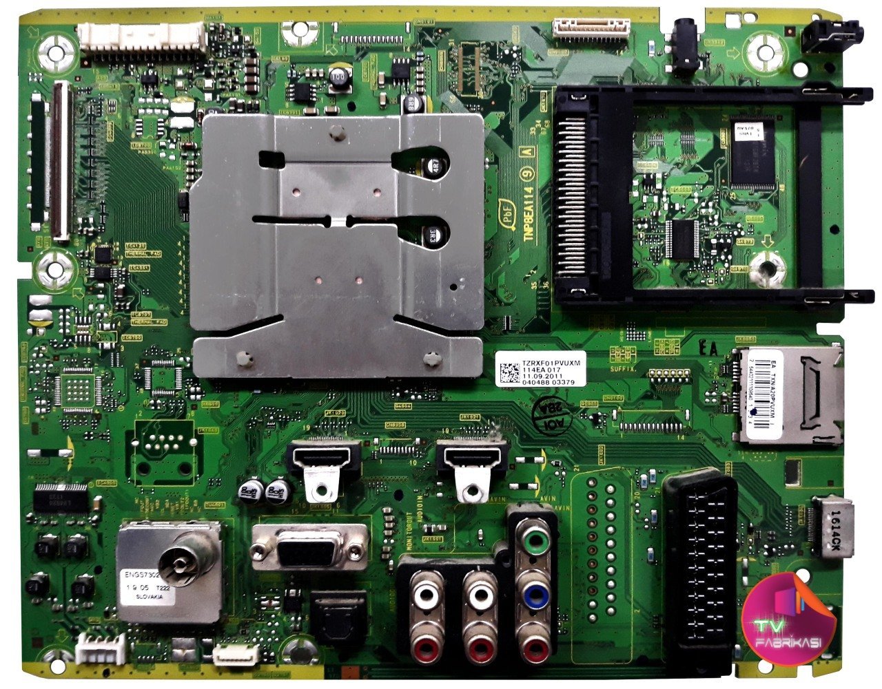 TNP8EA114 9A , TXN-A20PVUE , MAIN BOARD , PANASONIC ANAKART