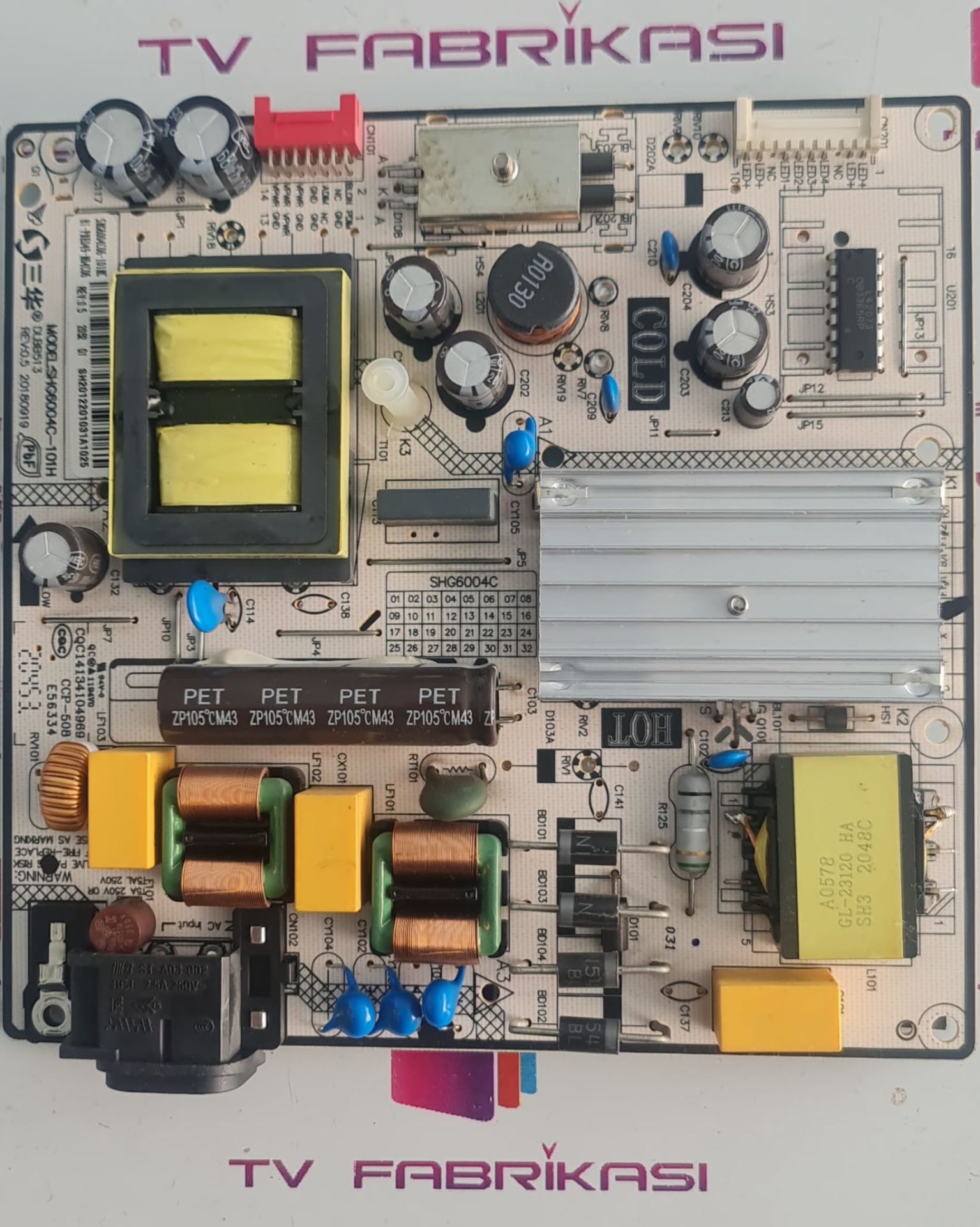PHILİPS, 50PFL4864/F7,SHG6004C-101H,20180919,POWER,BOARD
