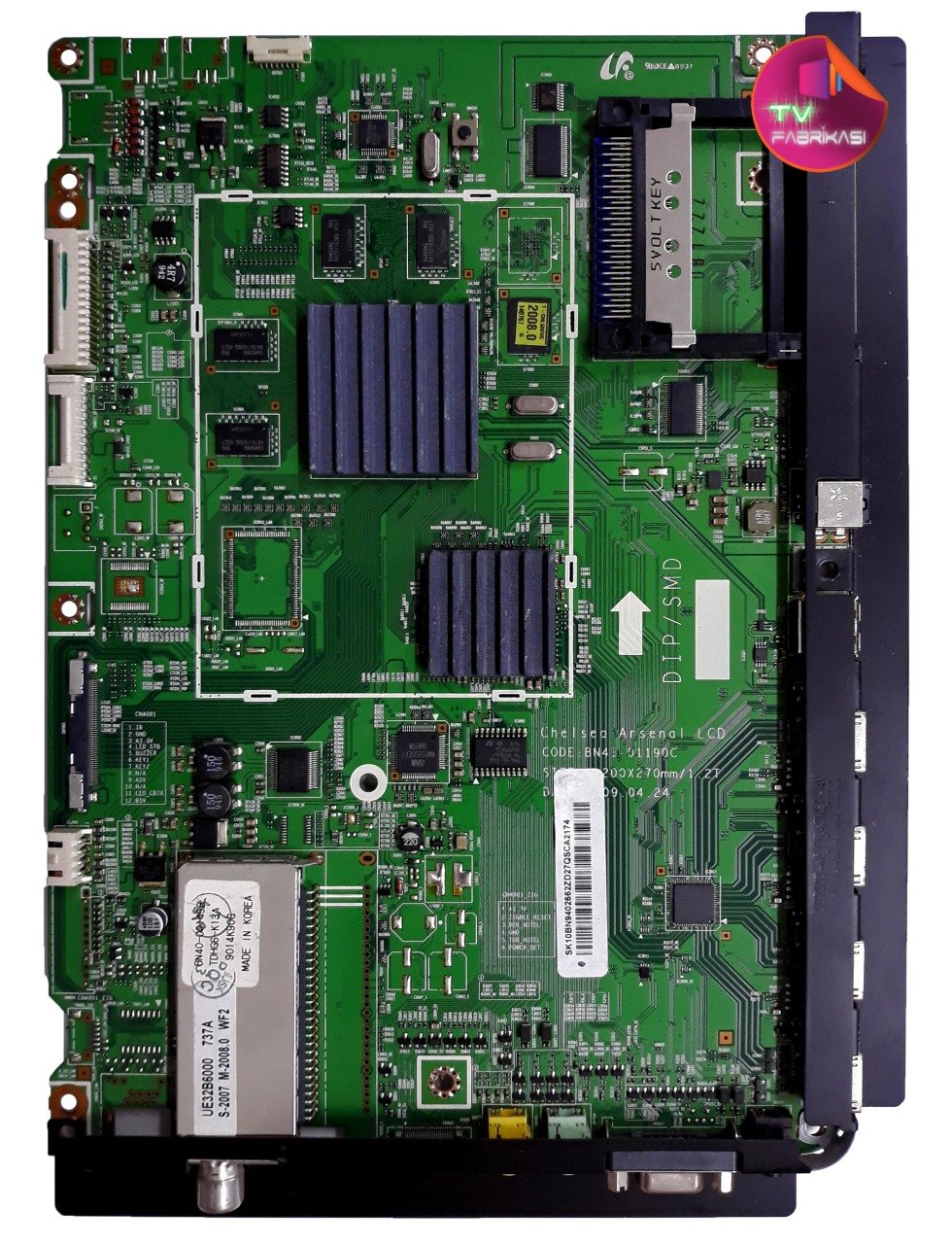 BN41-01190C , BN41-01190 , BN94-02662ZD , UE32B6000 , MAIN BOARD , SAMSUNG ANAKART