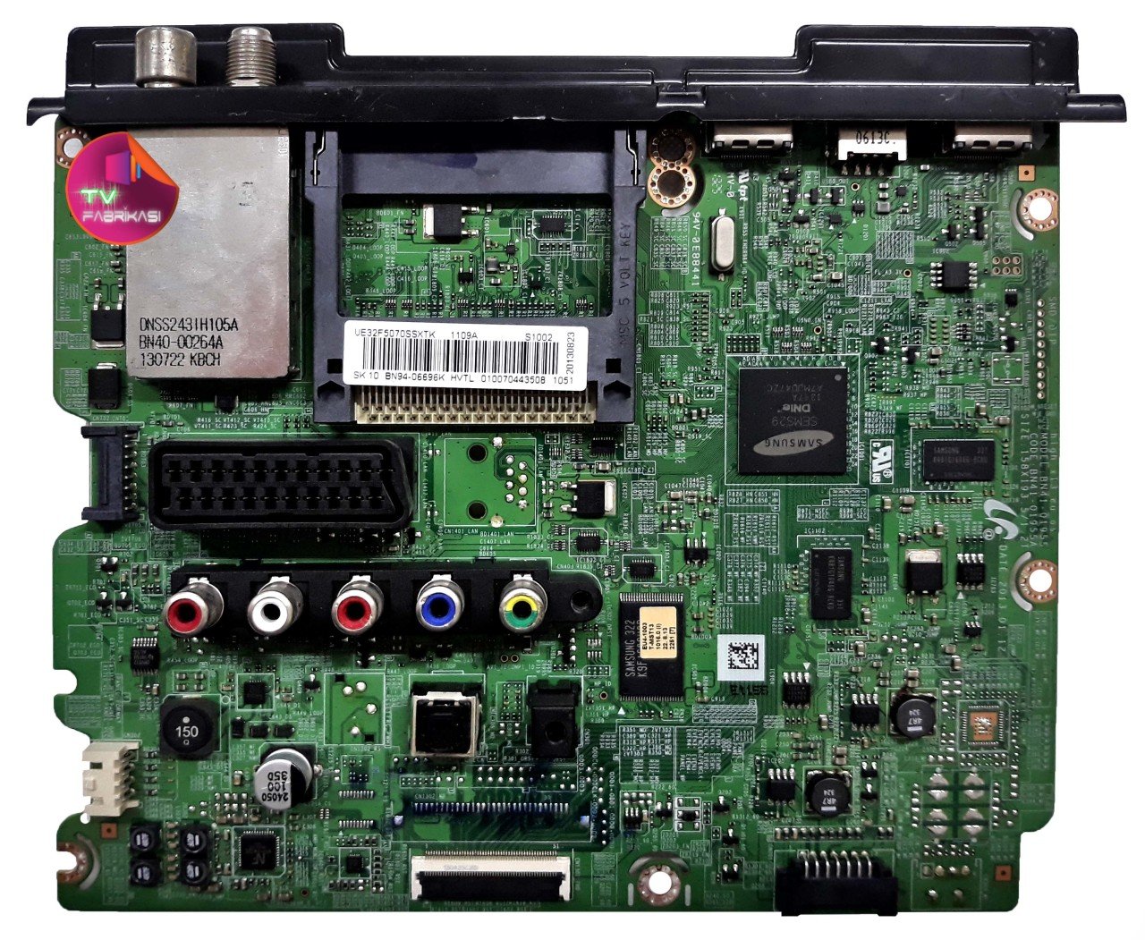 BN94-06696K , BN41-01955A , UE32F5070SSXTK , MAIN BOARD , SAMSUNG ANAKART