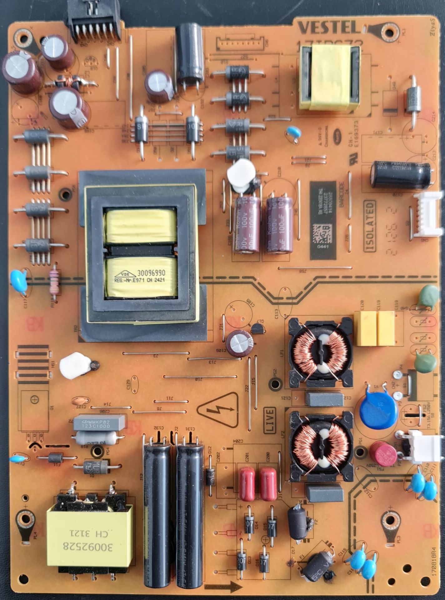 TOSHİBA,50UL2063DT,23772857,28809414,17IPS72,POWER BOARD