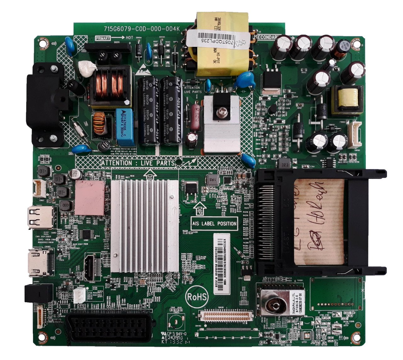 715G6079-C0D-000-004K , LG PANEL HD READY , PHILIPS 32PFL3088 , MAIN BOARD , PHILIPS ANAKART