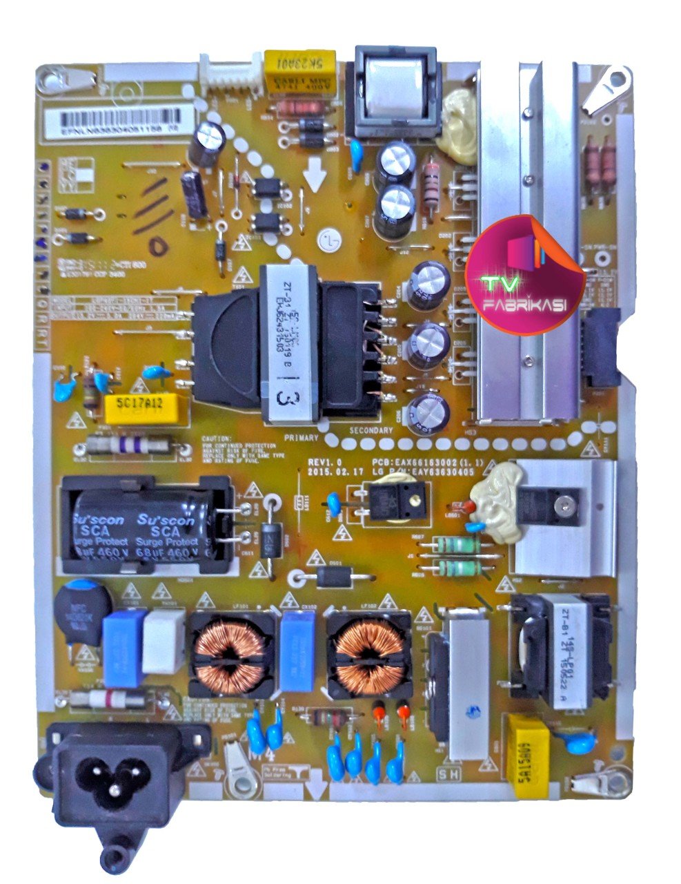 EAX66163002 , 1.1 , REV1.0 , EAY63630405 , LGP40F1-15CH1-1T - POWER BOARD , LG
