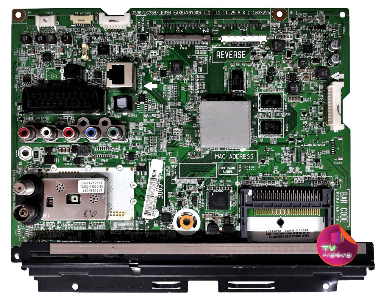 EAX64797003(1.2) , EBT62596128 , 4247LA690S , MAIN BOARD , LG ANAKART
