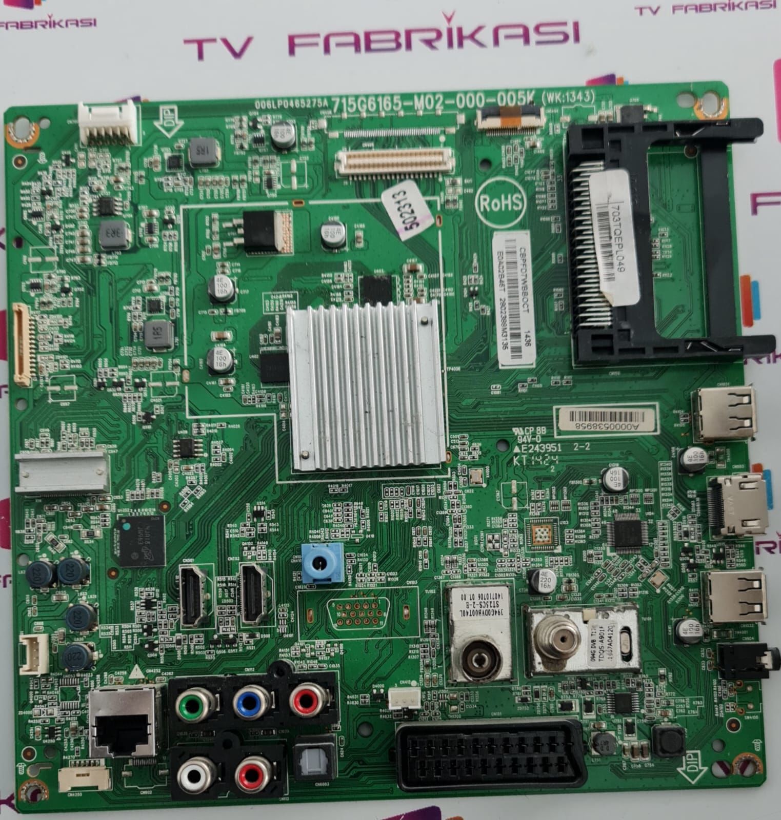 PHILİPS,42PFK6309/12,715G6165-M02-000-005K,703TQEPL049,CBPFD7WBBOCT,MAİN,BOARD