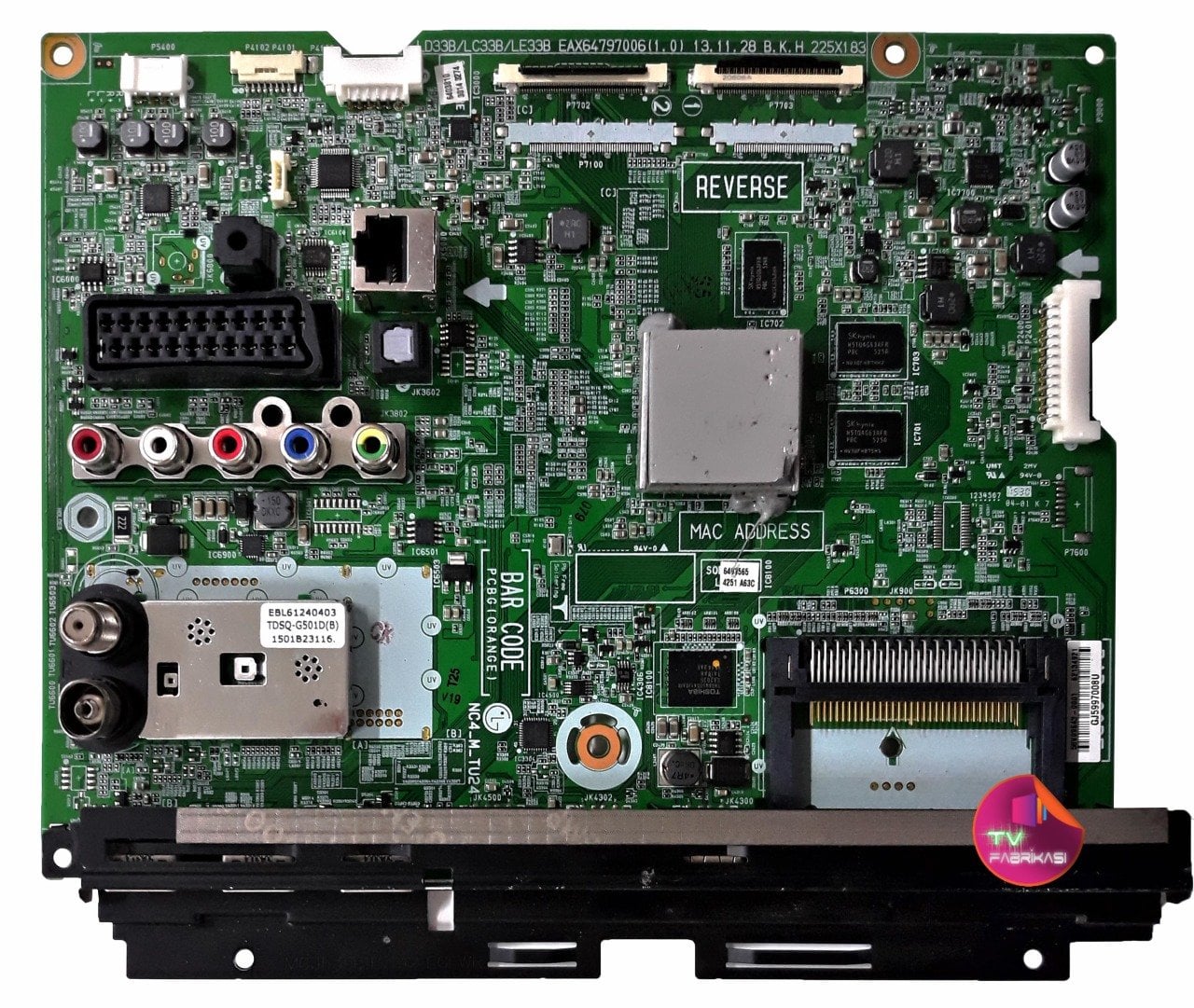 EAX64797006(1.0) , EBT62383434 , EBT62297967 , LG 42LA740S, 47LA740S, 55LA740S , MAIN BOARD , LG ANAKART