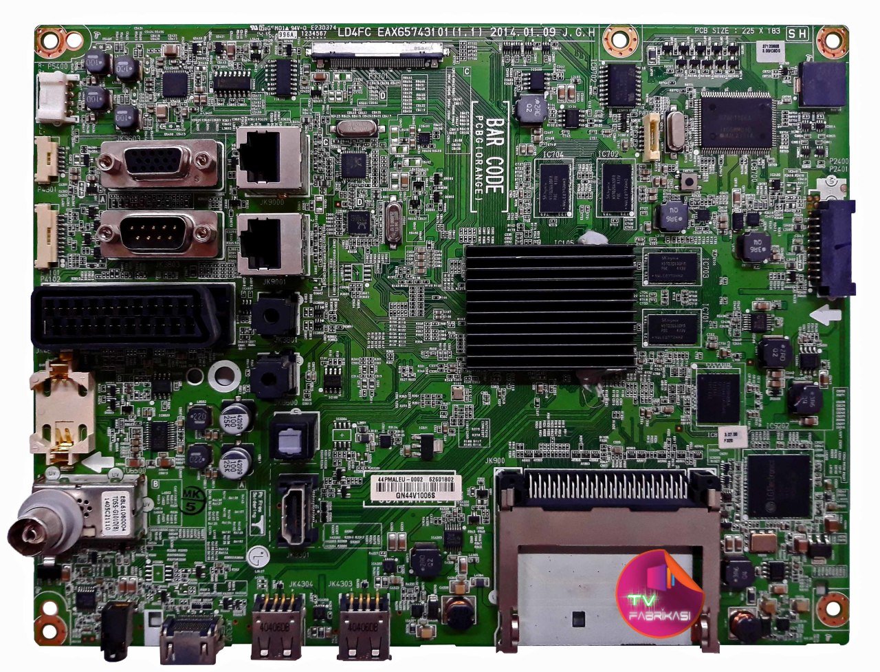 EAX65743101(1.1) , EBT630673506 , 39LY750H , MAIN BOARD , LG ANAKART