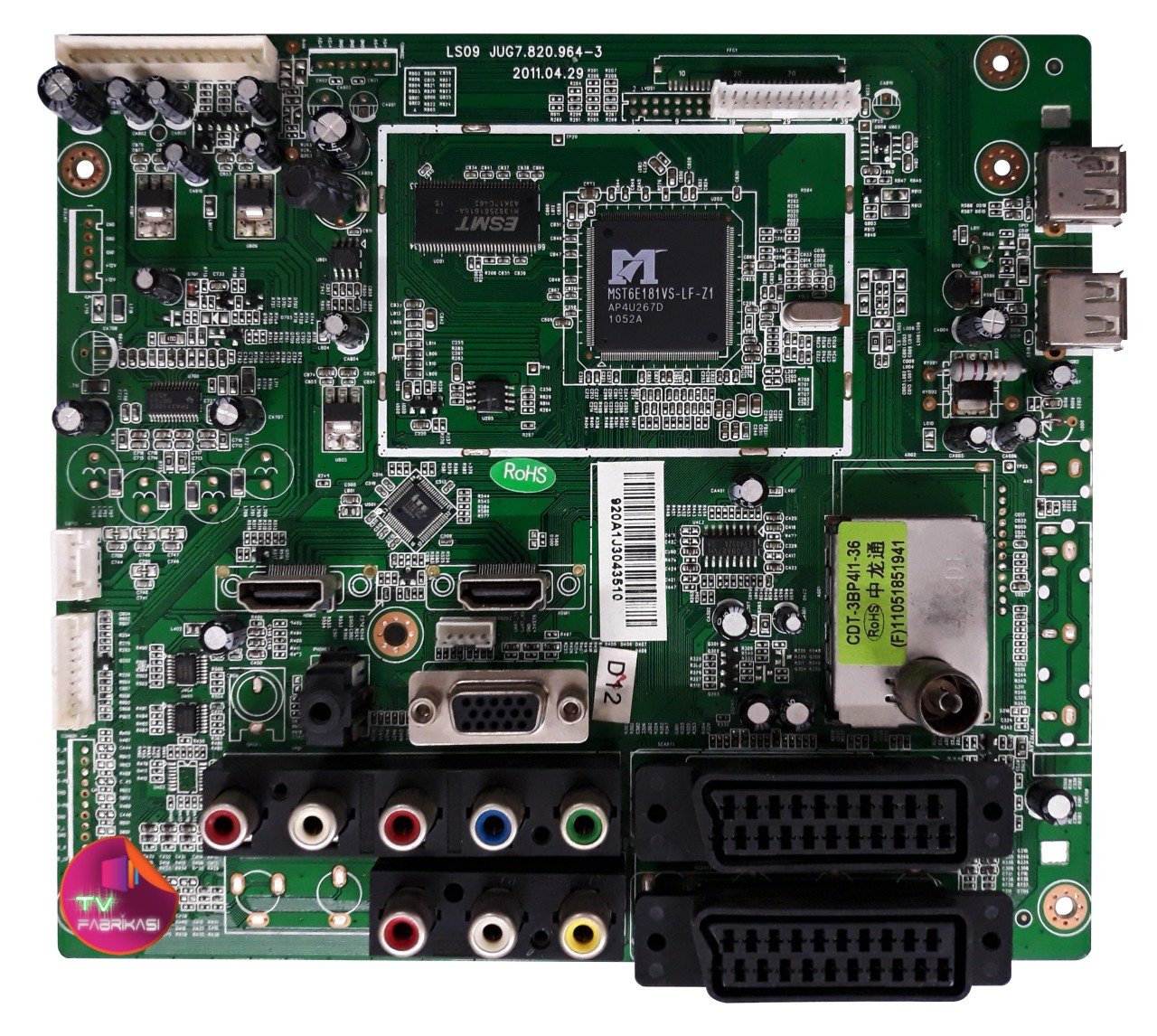 JUCG7.820.964-3 , LS09 PR32F82 , HD READY , PREMİER ANAKART
