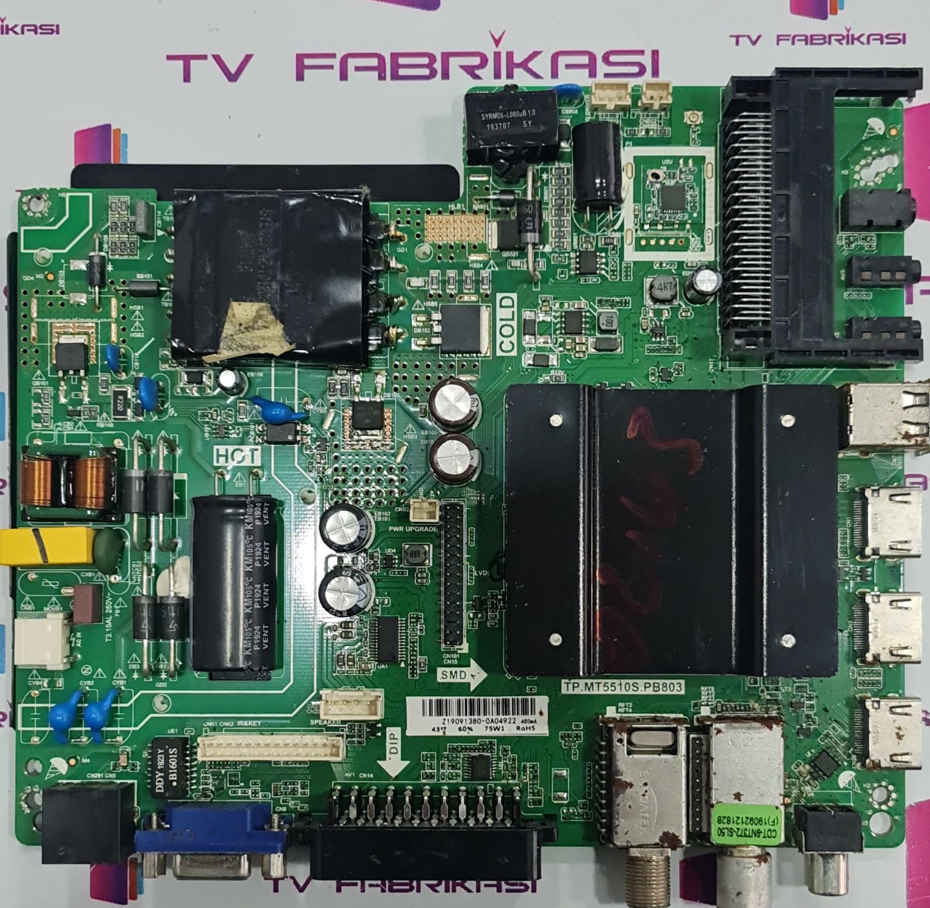 AWOX,A2143,TP.MT5510S.PB803,L19091690SKD3,MT5510101,MAİN,BOARD
