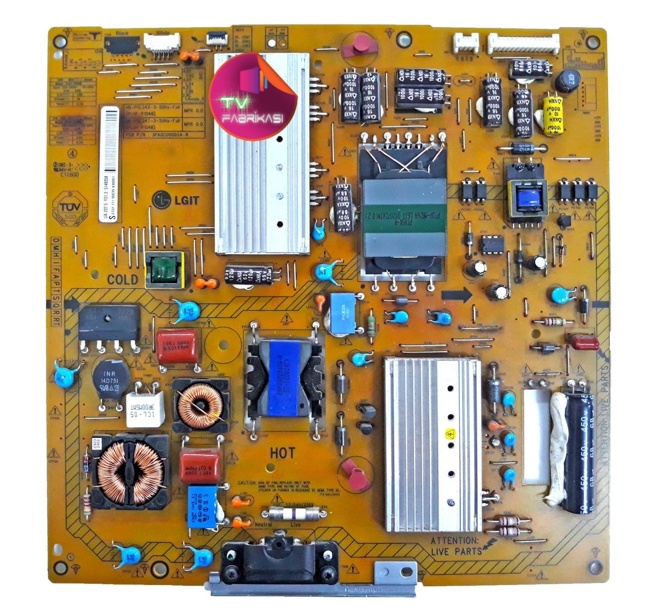 PLDF-P104B , 2722 171 90639 , HR-PSLS42-3 , 3PAGC00005A-R , POWER BOARD , LG BESLEME