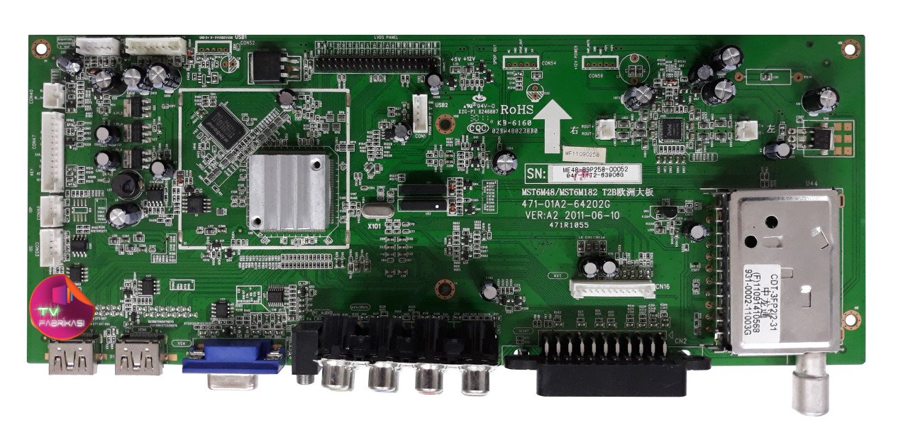MST6M48/MST6182 , T2B , 471-01A2-64202G  , MAIN BOARD , SUNNY ANAKART