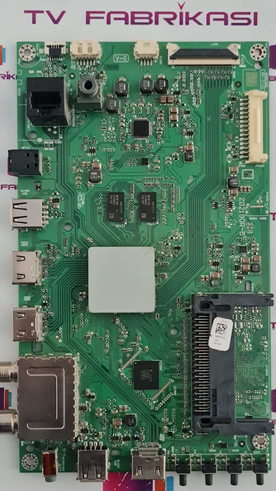 GRUNDİK,BEKO,49VLX7810BP,Z02190R-5,SBEDZZ,MAİN,BOARD