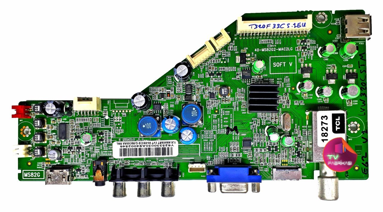 40-MS82G2-MAC2LG , SN032MS82G-TCL1 , MAIN BOARD , SUNNY ANAKART