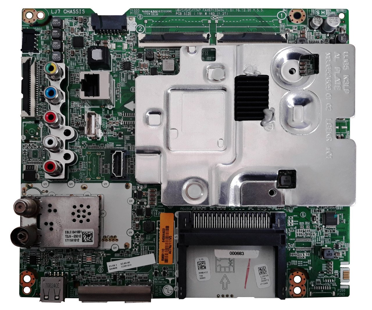 EAX67133404 (1.0) , EBT64564403 , LG 55UJ630V-ZA , HC550DGG-ABSL3 , MAİN BOARD , LG ANA KART