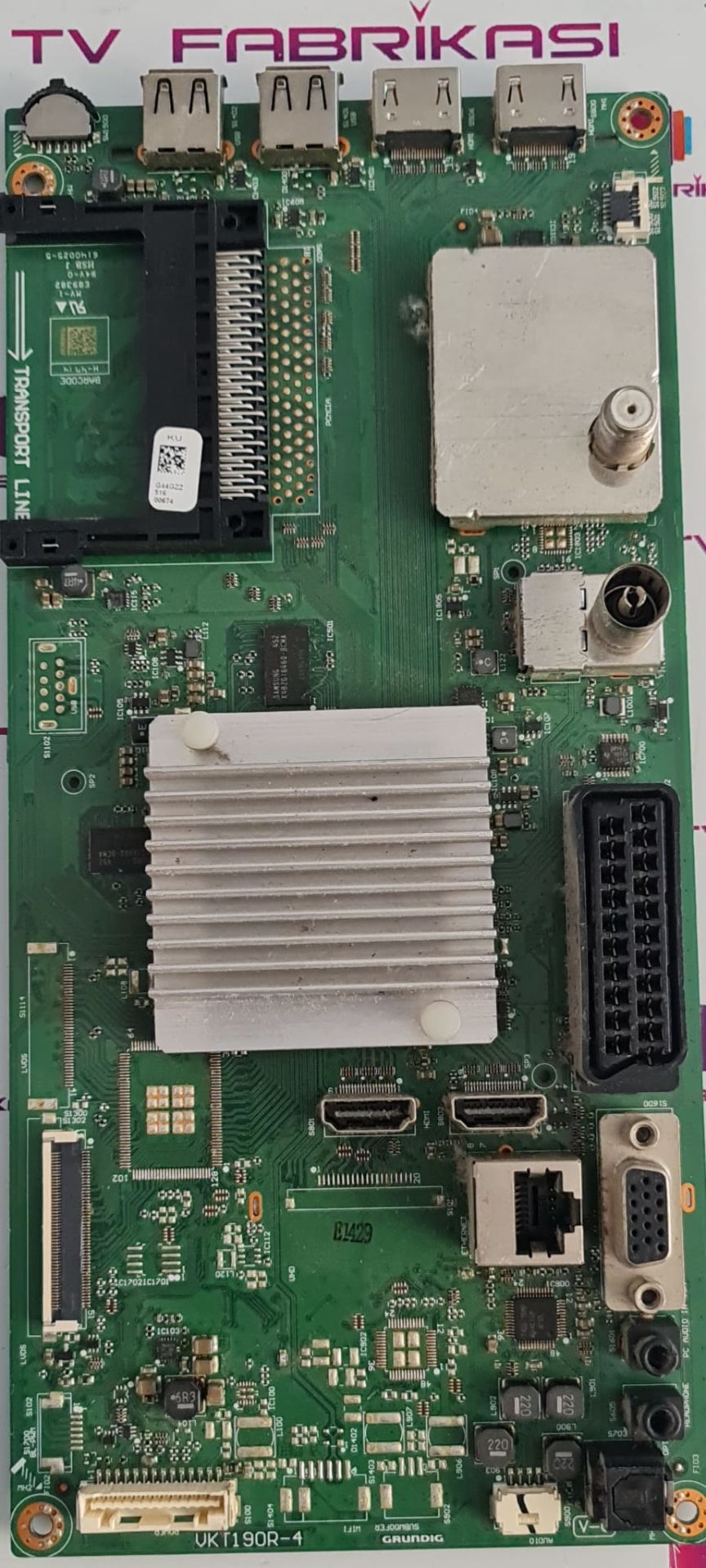 GRUNDİK,G48-L-6532 4B,VKT190R-4,G44GZZ,MAİN,BOARD