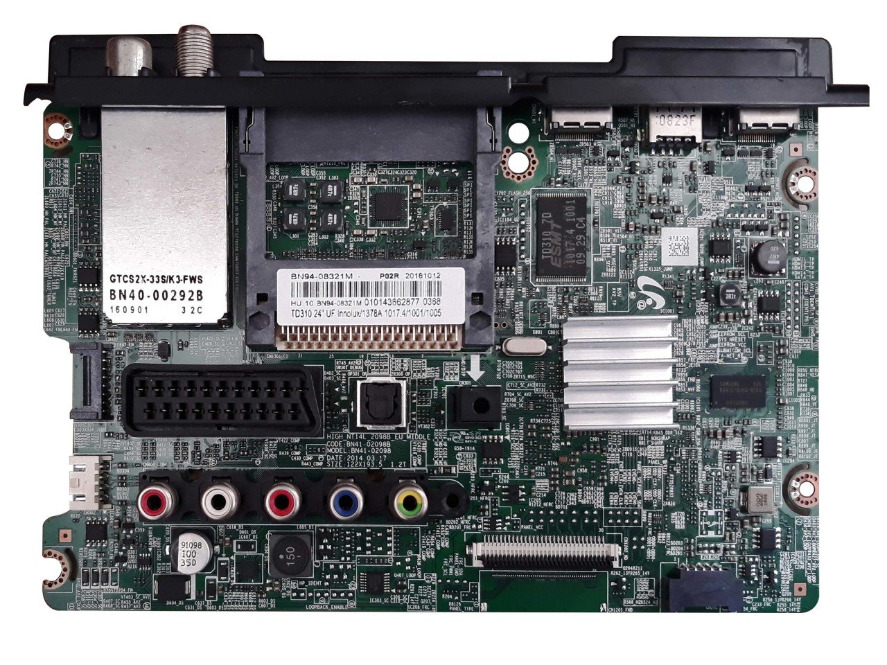 BN41-02098B , BN94-08321M , T24D310ES , V236BJ1-LE2 , UE40H5070AS , CY-GH040BGLV1 , MAIN BOARD , SAMSUNG ANAKART