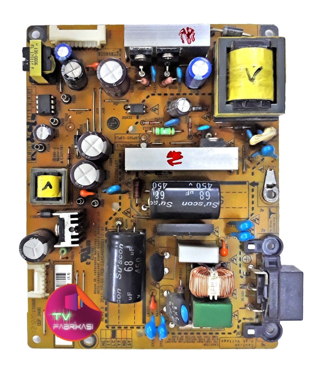 EAX64905001 , 2.4 , LGP32-13PL1 , REV1.0 , POWER BOARD , LG BESLEME