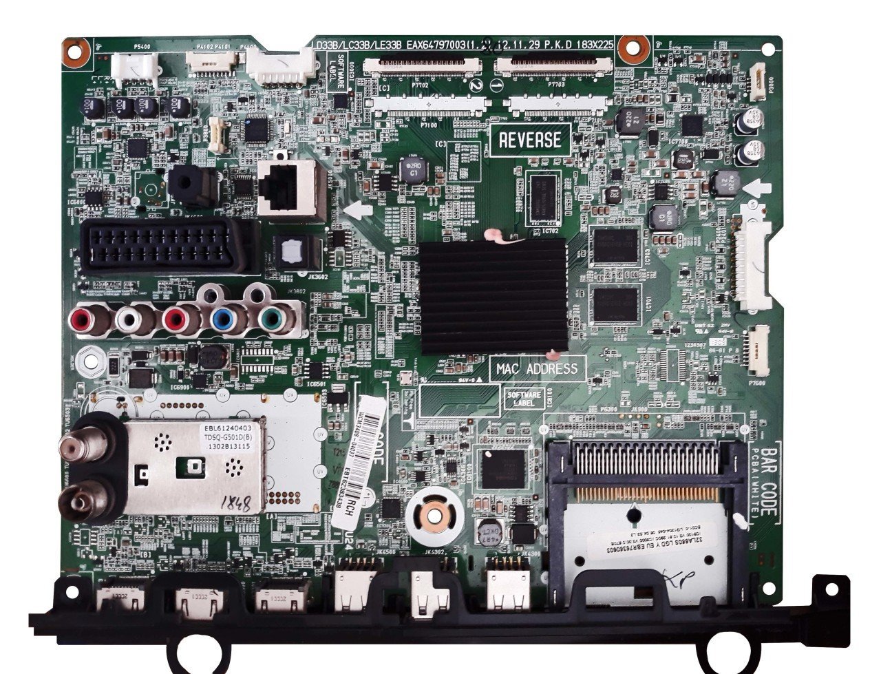 EAX64797003(1.2) , EBT62383438 , EBR76360603 , LG 32LA660S , LC320EUA PF F1 , MAIN BOARD , LG ANAKART