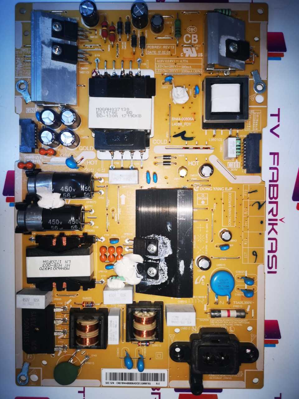BN44-00806A , REV 1.3 , UE40JU6400K , UE40JU6400 , L40S6_FDY , POWER BAR